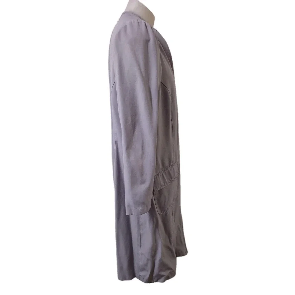 Allison Woods Jacket Women's Size 26W Gray Zip Up Long Sleeve 2 Pockets Stretch‎